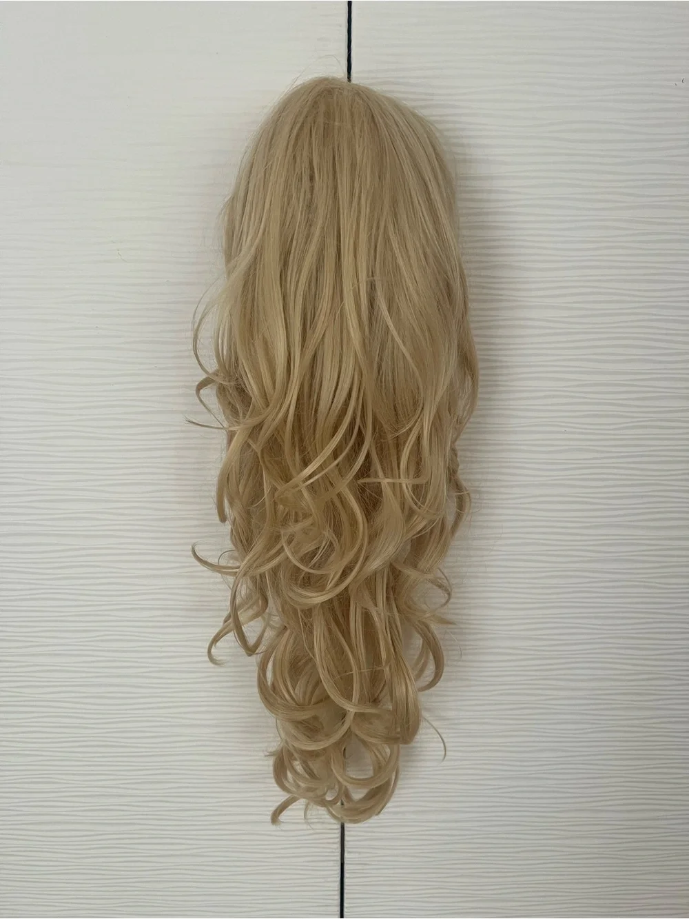 Blonde Long Wavy Ponytail Hair Extension